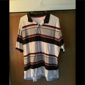 Footaction Men’s Striped Polo Shirt